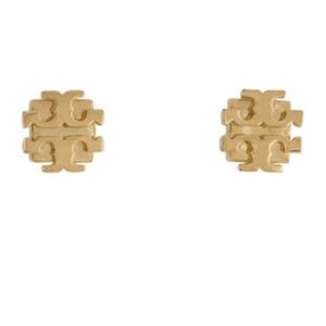 Tory Burch TT logo stud earrings